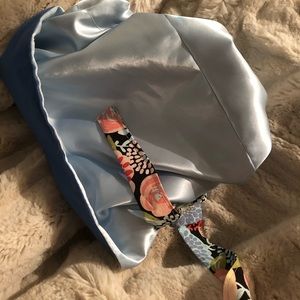 Satin lined scrub cap/ sleep bonnet